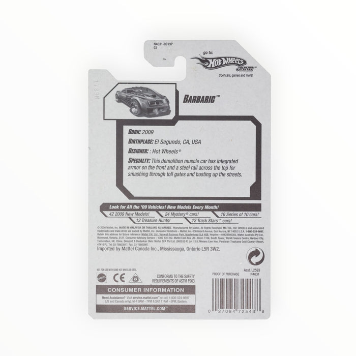Hot Wheels Barbaric - Mainline (2009) 28/190