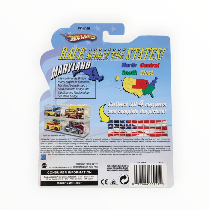 Hot Wheels '68 Mercury Cougar (Maryland) Connect Cars (2009) 7/50