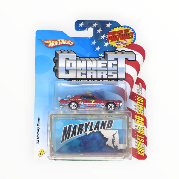 Hot Wheels '68 Mercury Cougar (Maryland) Connect Cars (2009) 7/50