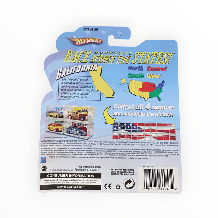 Hot Wheels 40s Woodie (California) Connect Cars (2009) 31/50