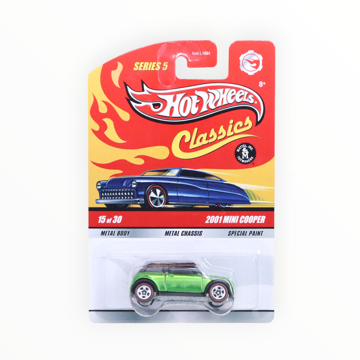 Hot Wheels 2001 Mini Cooper - Hot Wheels Classics (2009) #15 — 99Diecast
