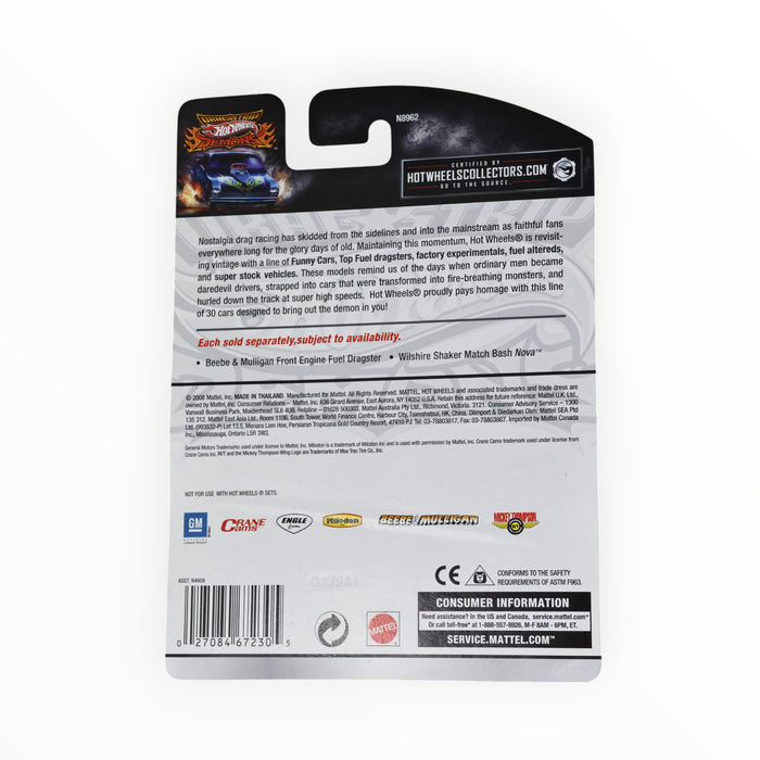 Hot Wheels Beebe & Mulligan Front Engine Fuel Dragster - Dragstrip Demons (2009) 12/30