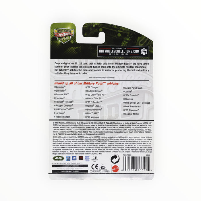 Hot Wheels Camaro Z28 - Military Rods (2009)