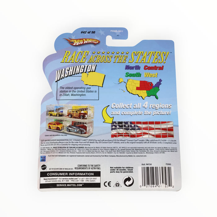 Hot Wheels Fast Fish (Washington) Connect Cars (2009) 42/50