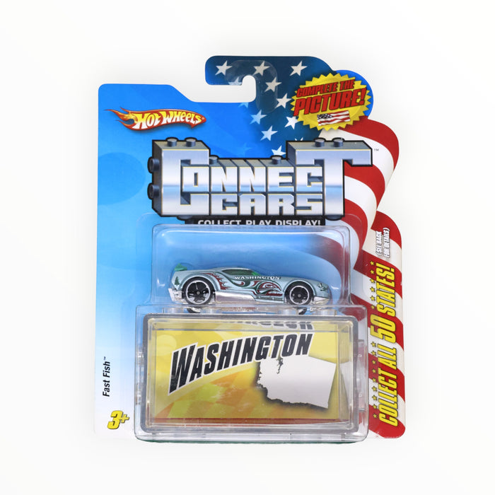 Hot Wheels Fast Fish (Washington) Connect Cars (2009) 42/50