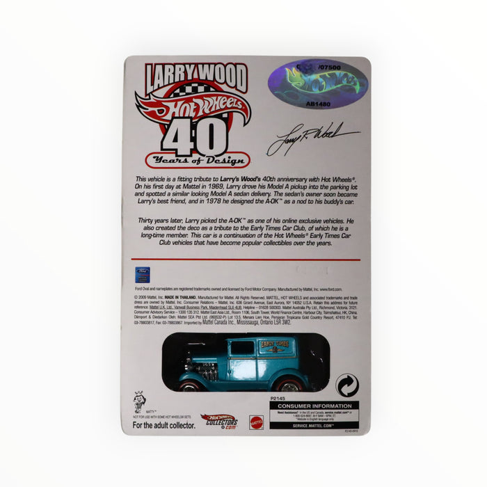 Hot Wheels A-OK (Larry Wood 40 Years of Design) RLC (2009)