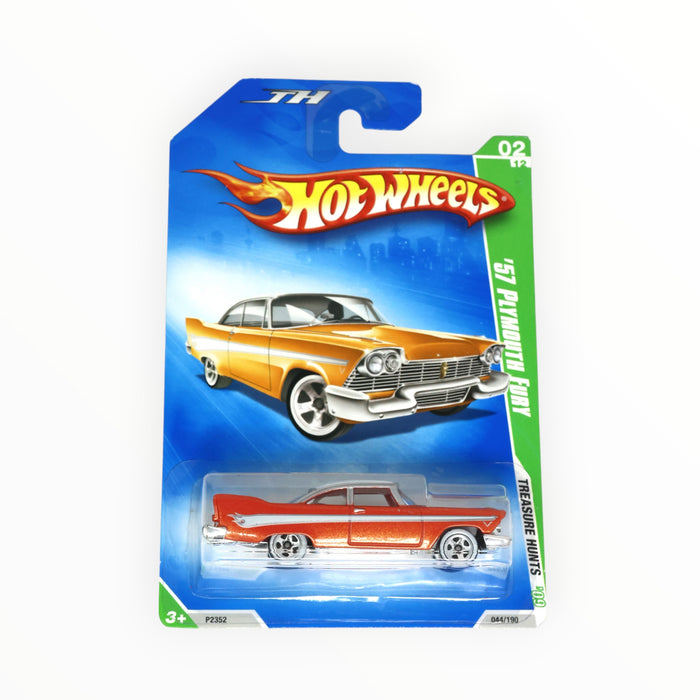 Hot Wheels '57 Plymouth Fury (Treasure Hunt) Mainline (2009) 44/190