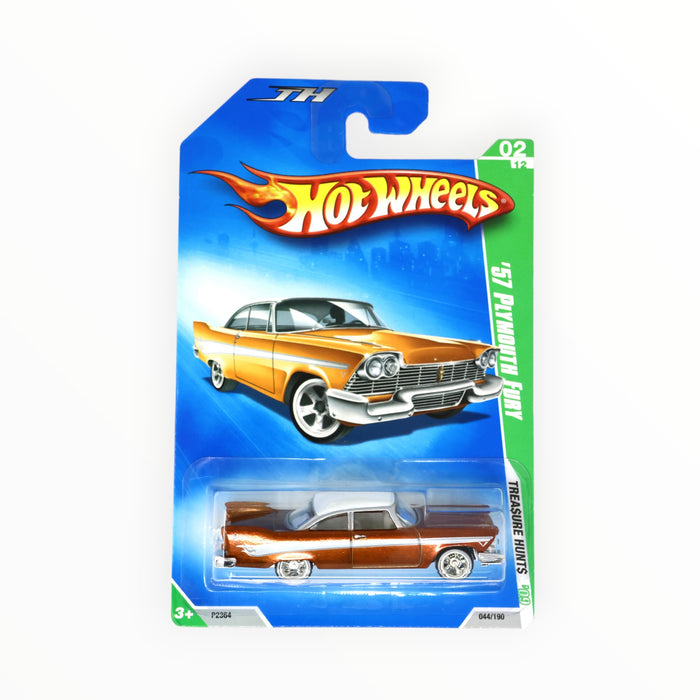 Hot Wheels '57 Plymouth Fury (Super Treasure Hunt) Mainline (2009) 44/190