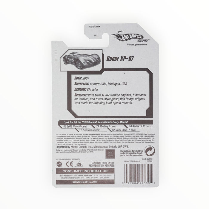 Hot Wheels Dodge XP-07 - Mainline (2009) 59/190