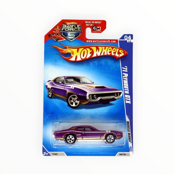 Hot Wheels '71 Plymouth GTX - Mainline (2009) 80/190