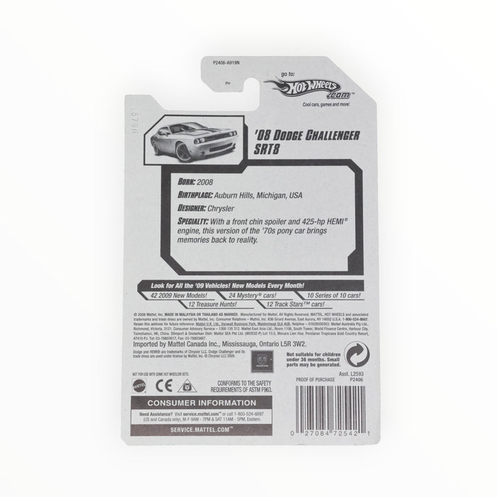 Hot Wheels '08 Dodge Challenger SRT8 - Mainline (2009) 86/190