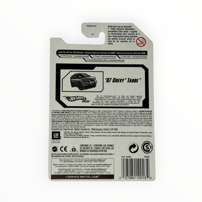 Hot Wheels '07 Chevy Tahoe - Mainline (2009) 108/190