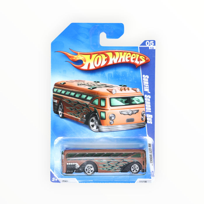 Hot Wheels Surfin' School Bus - Mainline (2009) 111/190
