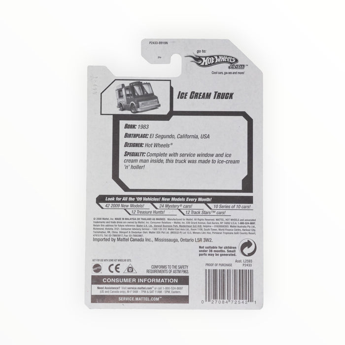Hot Wheels Ice Cream Truck - Mainline (2009) 113/190