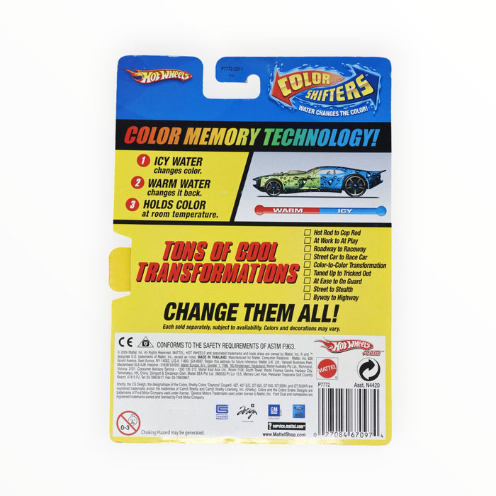 Hot Wheels Shadow Jet II - Color Shifters (2009)