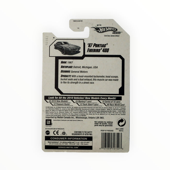 Hot Wheels '67 Pontiac Firebird 400 - Mainline (2010) 3/240