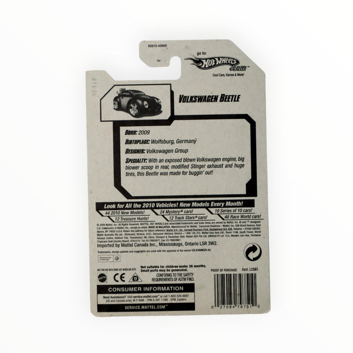 Hot Wheels Volkswagen Beetle - Mainline (2010) 4/240