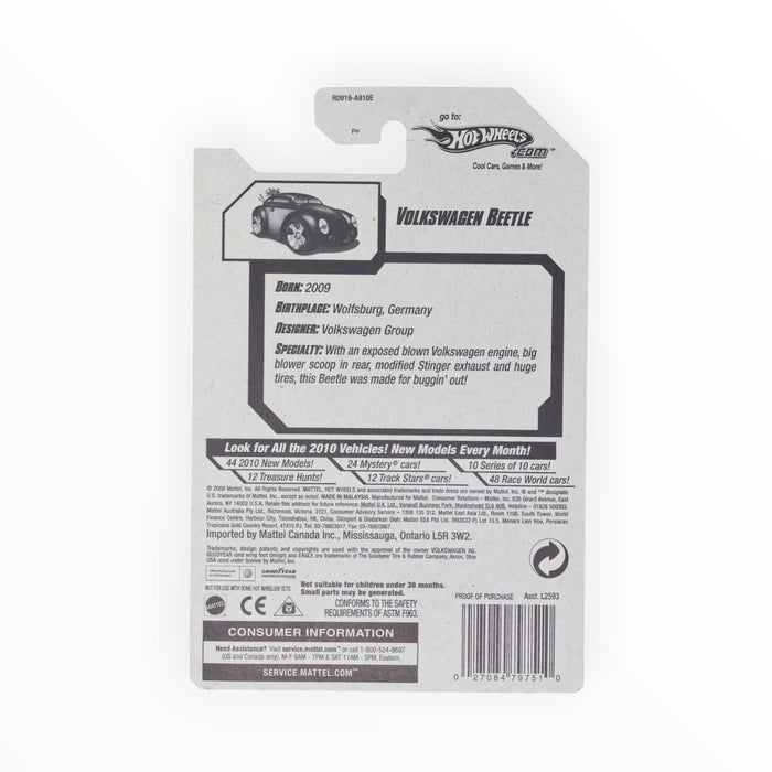 Hot Wheels Volkswagen Beetle - Mainline (2010) 4/240