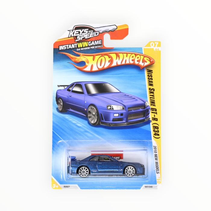 Hot Wheels Nissan GT-R (R34) - Mainline (2010) 7/240