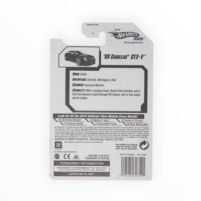 Hot Wheels '09 Cadillac CTS-V - Mainline (2010) 10/240