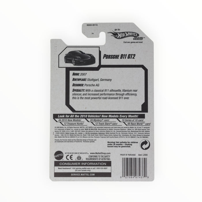 Hot Wheels Porsche 911 GT2 - Mainline (2010) 14/240