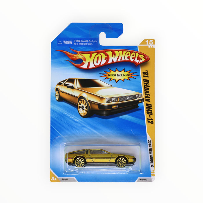 Hot Wheels '81 DeLorean DMC-12 - Mainline (2010) 15/240