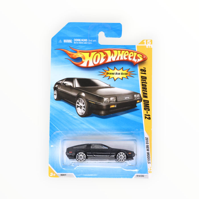 Hot Wheels '81 DeLorean DMC-12 - Mainline (2010) 15/240
