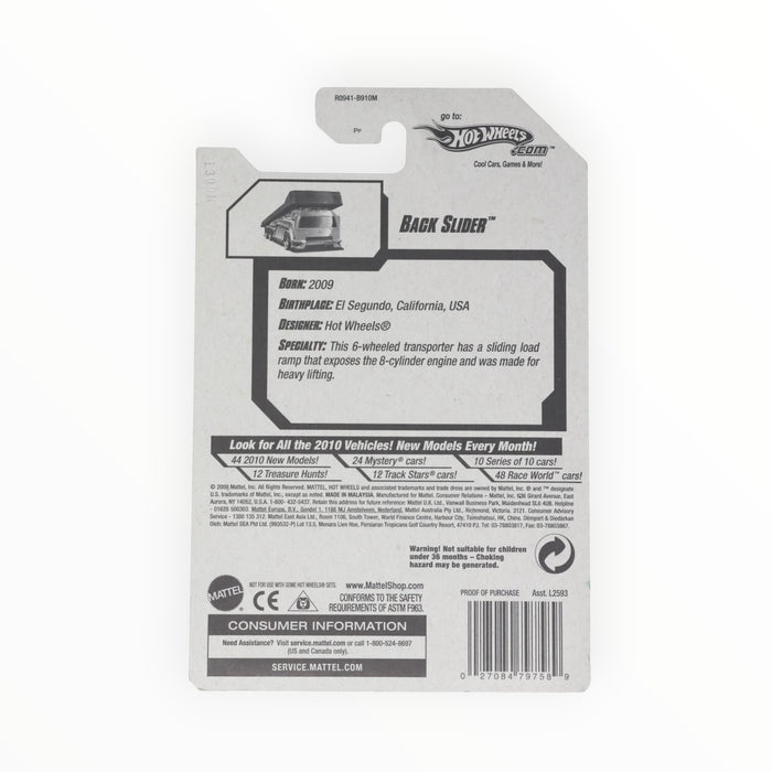 Hot Wheels Back Slider - Mainline (2010) 24/240