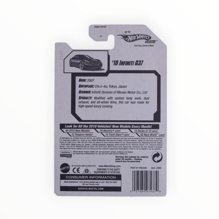 Hot Wheels '10 Infiniti G37 - Mainline (2010) 32/240