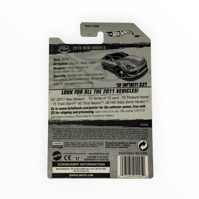 Hot Wheels '10 Infiniti G37 - Mainline (2010) 32/240