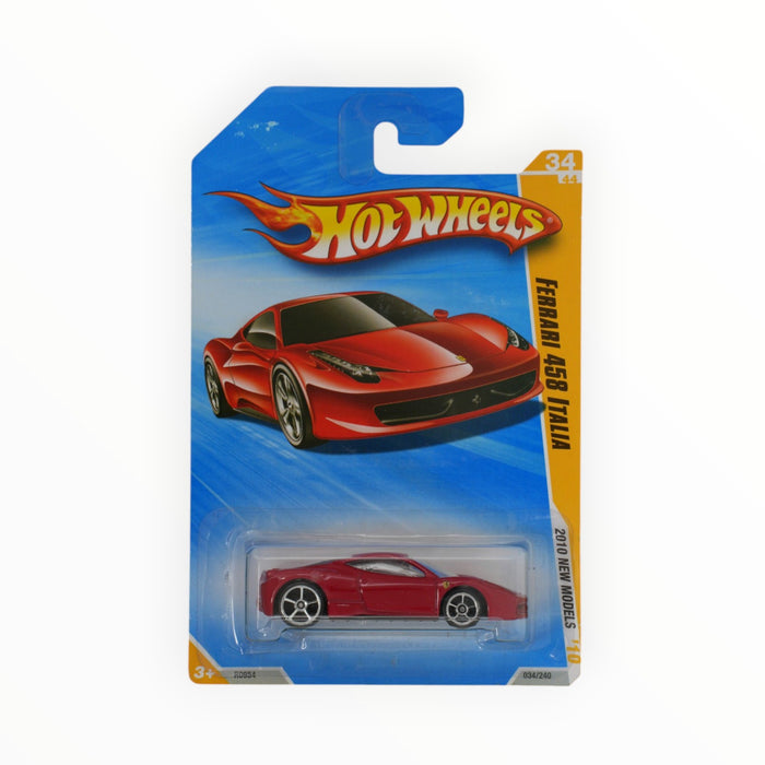 Hot Wheels Ferrari 458 Italia - Mainline (2010) 34/240