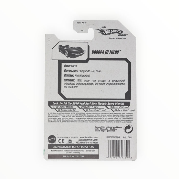 Hot Wheels Scoopa Di Fuego - Mainline (2010) 35/240