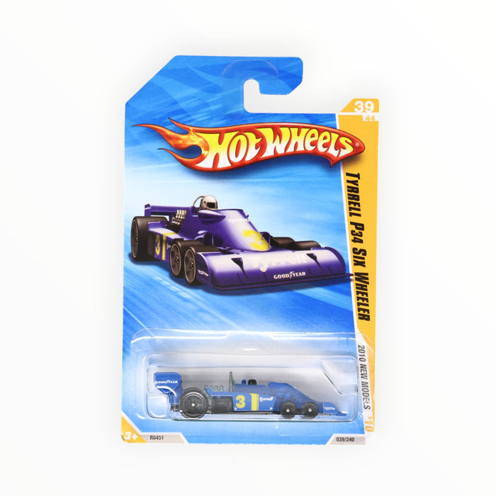 Hot Wheels Tyrrell P34 Six Wheeler - Mainline (2010) 39/240
