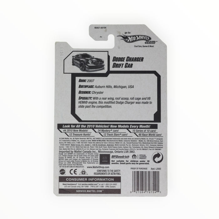 Hot Wheels Dodge Charger Drift Car - Mainline (2010) 43/240