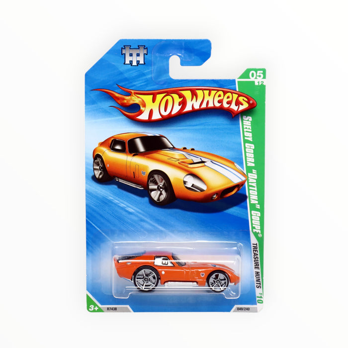 Hot Wheels Shelby Cobra Daytona Coupe (Treasure Hunt) Mainline (2010) 49/240