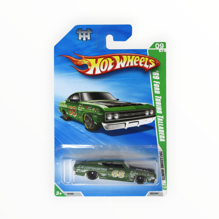 Hot Wheels '69 Ford Torino Talladega (Treasure Hunt) Mainline (2010) 53/240