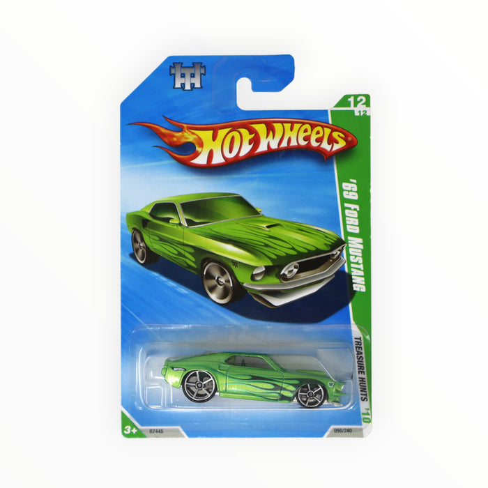 Hot Wheels '69 Ford Mustang (Treasure Hunt) Mainline (2010) 56/240