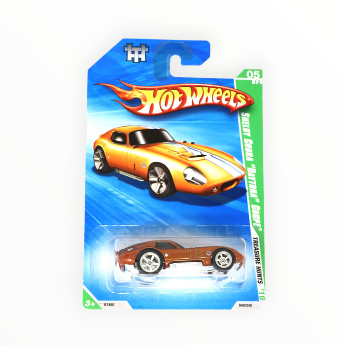 Hot Wheels Shelby Cobra Daytona Coupe (Super Treasure Hunt) Mainline (2010) 49/240