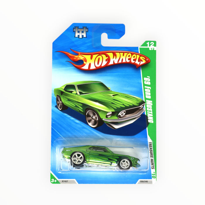 Hot Wheels '69 Ford Mustang (Super Treasure Hunt) Mainline (2010) 56/240