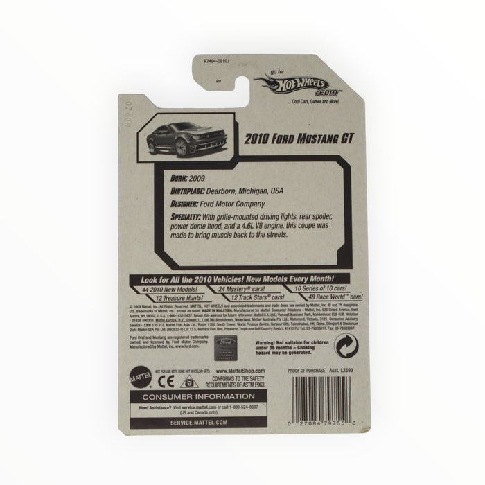 Hot Wheels 2010 Ford Mustang GT - Mainline (2010) 69/240