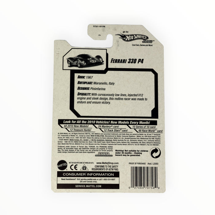Hot Wheels Ferrari P4 - Mainline (2010) 76/240
