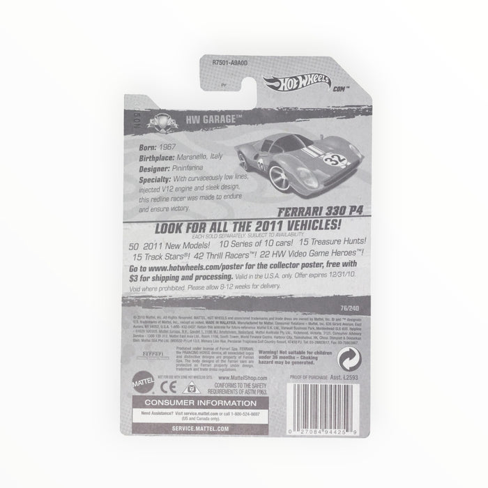Hot Wheels Ferrari P4 - Mainline (2010) 76/240