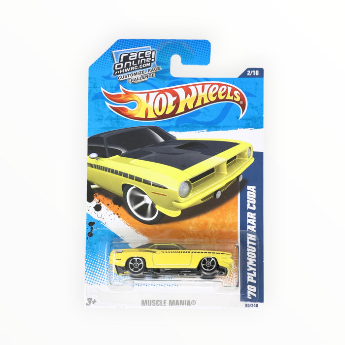 Hot Wheels '70 Plymouth AAR Cuda - Mainline (2010) 80/240