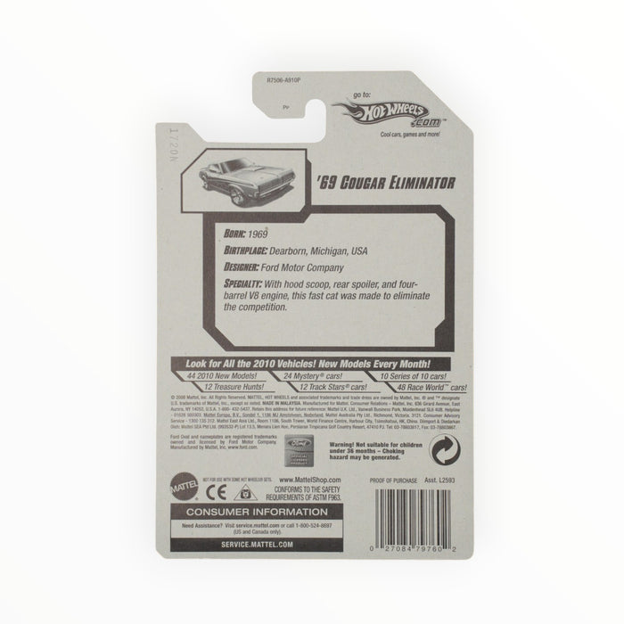 Hot Wheels '69 Cougar Eliminator - Mainline (2010) 81/240