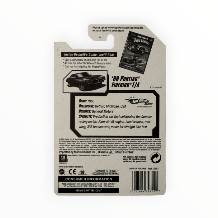 Hot Wheels '69 Pontiac Firebird T/A - Mainline (2010) 88/240
