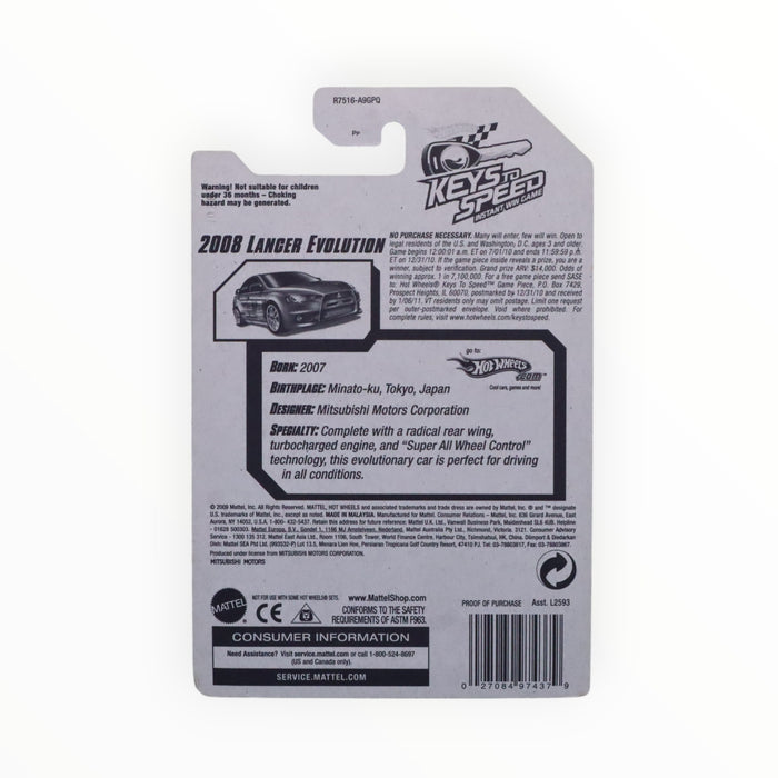 Hot Wheels 2008 Lancer Evolution - Mainline (2010) 91/240