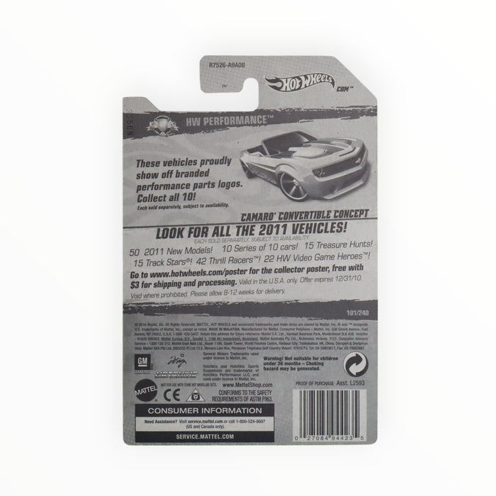 Hot Wheels Camaro Convertible Concept - Mainline (2010) 101/240