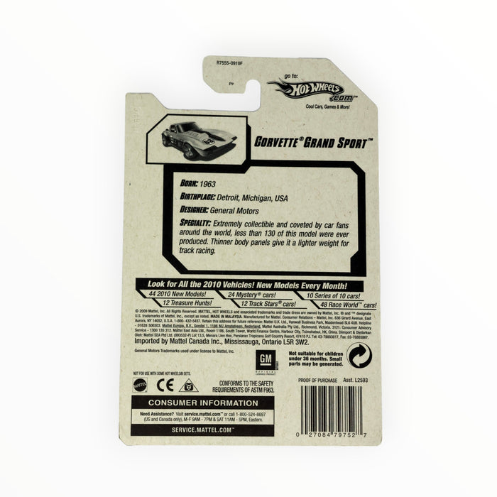 Hot Wheels Corvette Grand Sport - Mainline (2010) 130/240