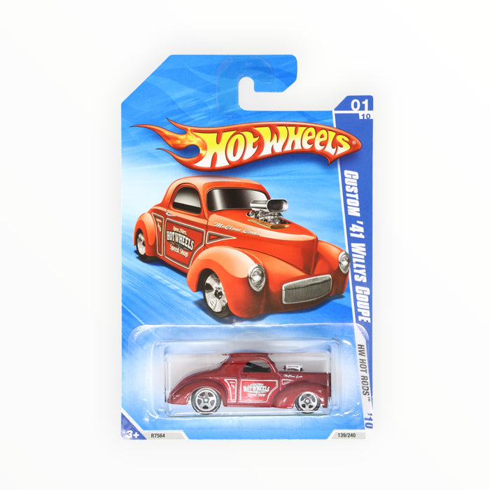 Hot Wheels Custom '41 Willys Coupe - Mainline (2010) 139/240