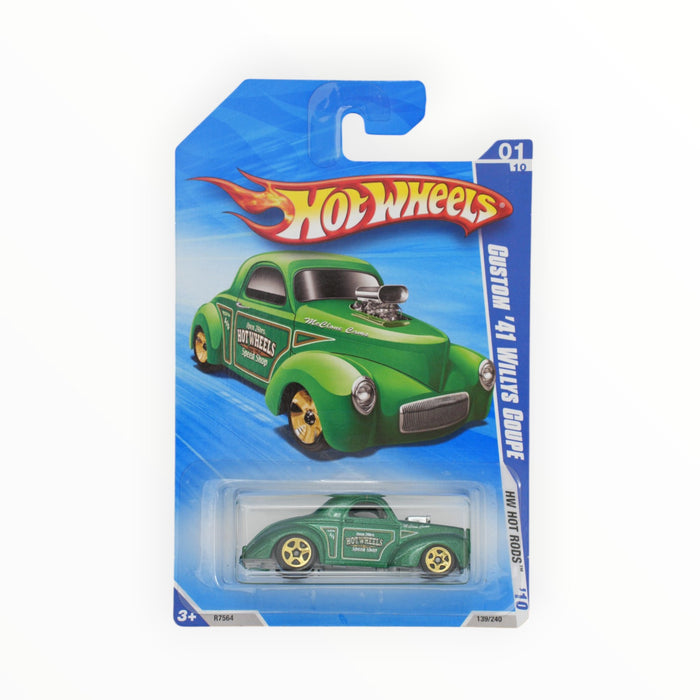 Hot Wheels Custom '41 Willys Coupe - Mainline (2010) 139/240